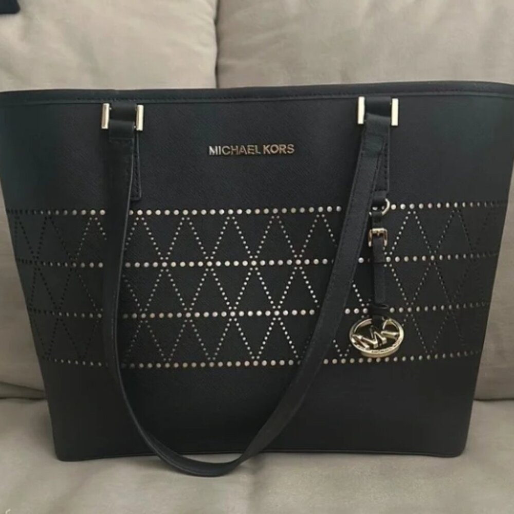 Michael Kors Black Tote Bag
